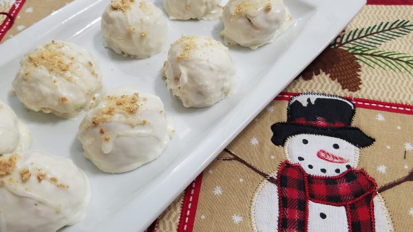 Orange Amaretto Cheesecake Truffles Recipe