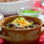 Instant Pot Homemade Chili featured image.