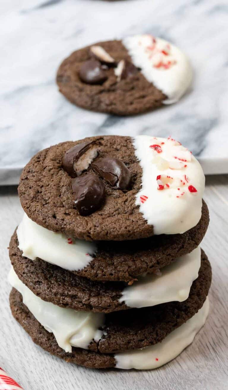 Peppermint Patty Chocolate Cookies