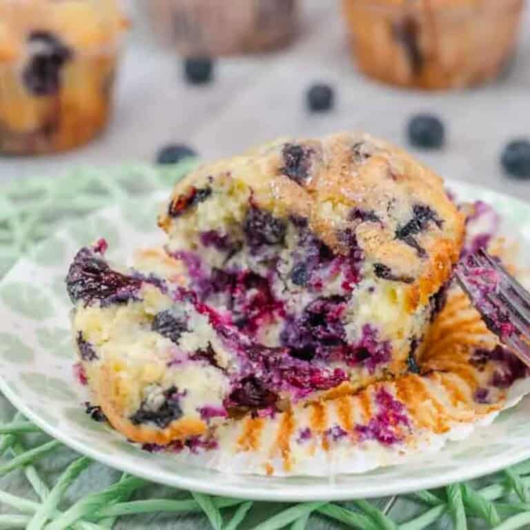 Jumbo Blueberry Muffins featured image.