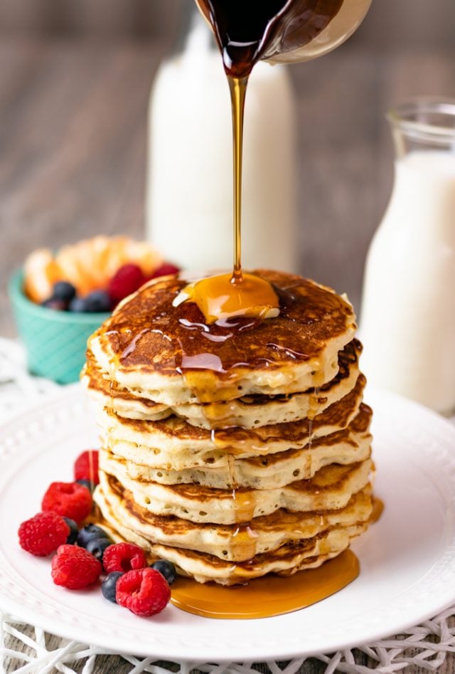Easy Brown Butter Pancakes - Mama Needs Cake®