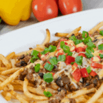 loaded chili cheese fries