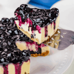 Instant Pot Blueberry Cheesecake