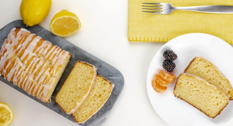 Lemon Loaf with Lemon Glaze