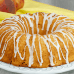 Peach Sour Cream Pound Cake