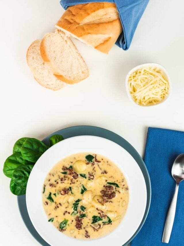 Instant Pot Sausage and Gnocchi Soup Story