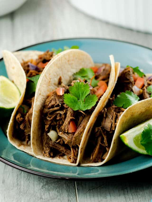 Instant Pot Beef Barbacoa Tacos