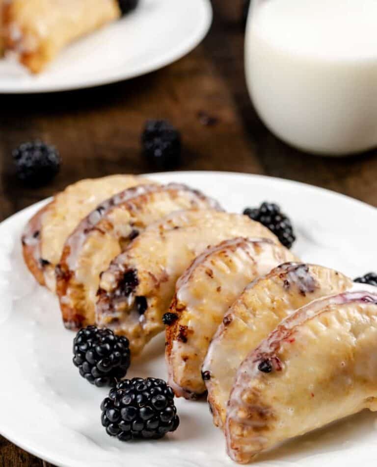 Fried Blackberry Pies (Air Fryer Option)