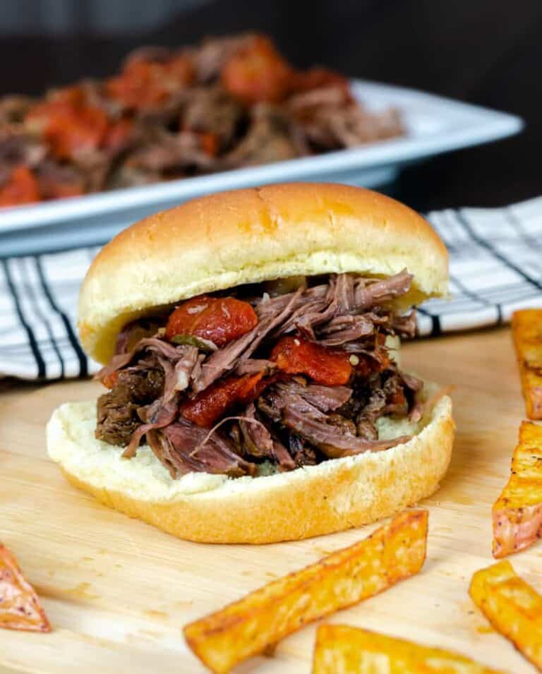 Instant Pot Italian-Style Pot Roast Sandwiches