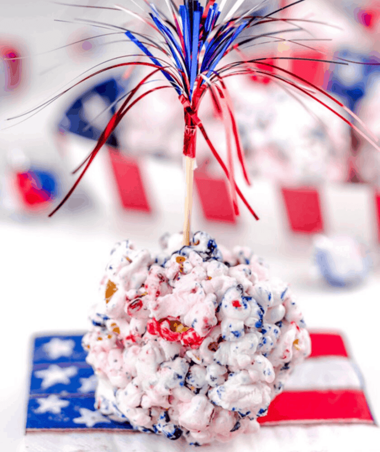 Colored Popcorn Balls (Easy Instant Pot Version)