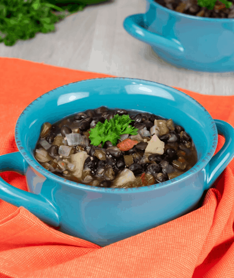 Instant Pot Caribbean Black Bean Soup