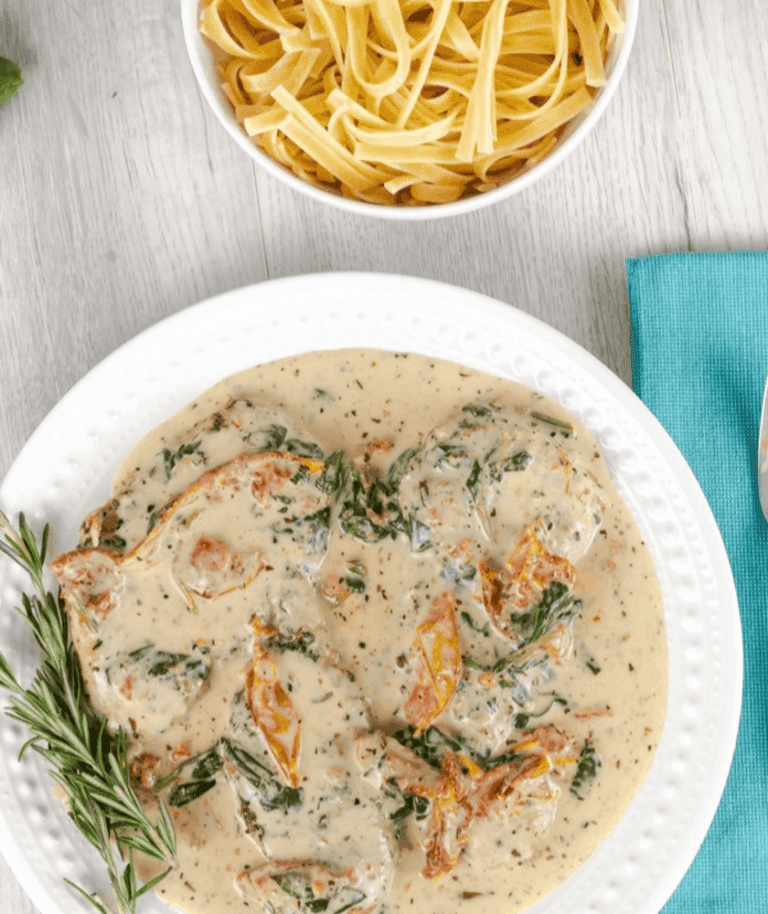 Instant Pot Creamy Tuscan Chicken