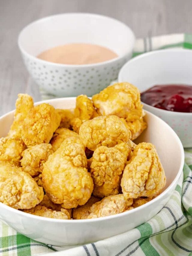 Air Fryer Popcorn Chicken Story