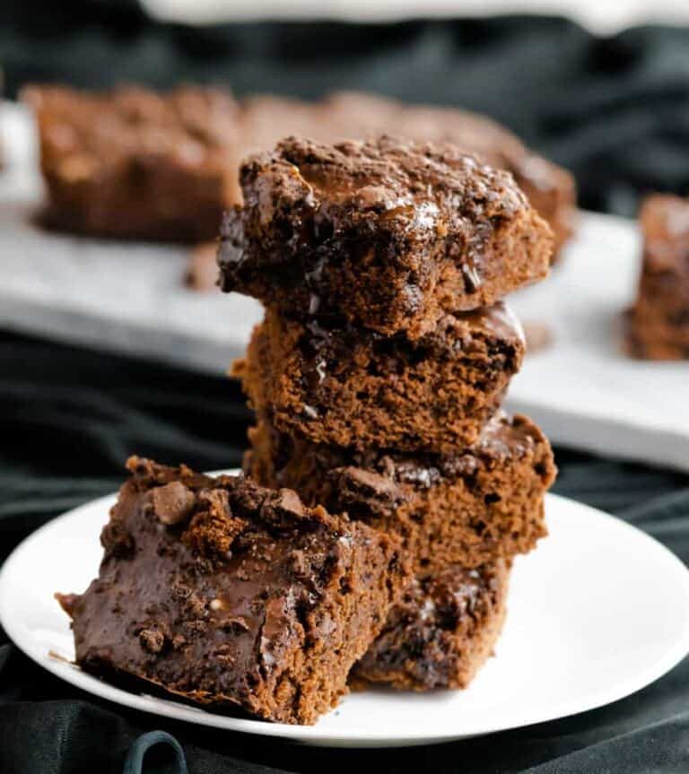 Chewy Mint Chocolate Brownies
