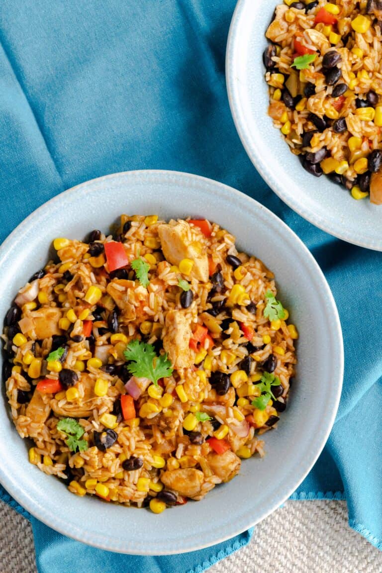 Instant Pot Chicken Burrito Bowl