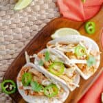 instant pot chipotle chicken tacos