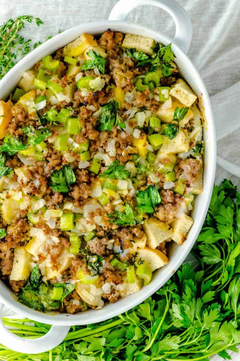 Sage Sausage Dressing
