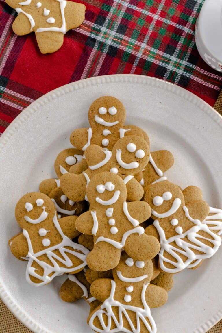 Soft Gingerbread Man Cookies