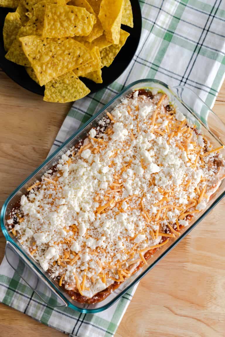 Black Bean Cotija Cheese Dip