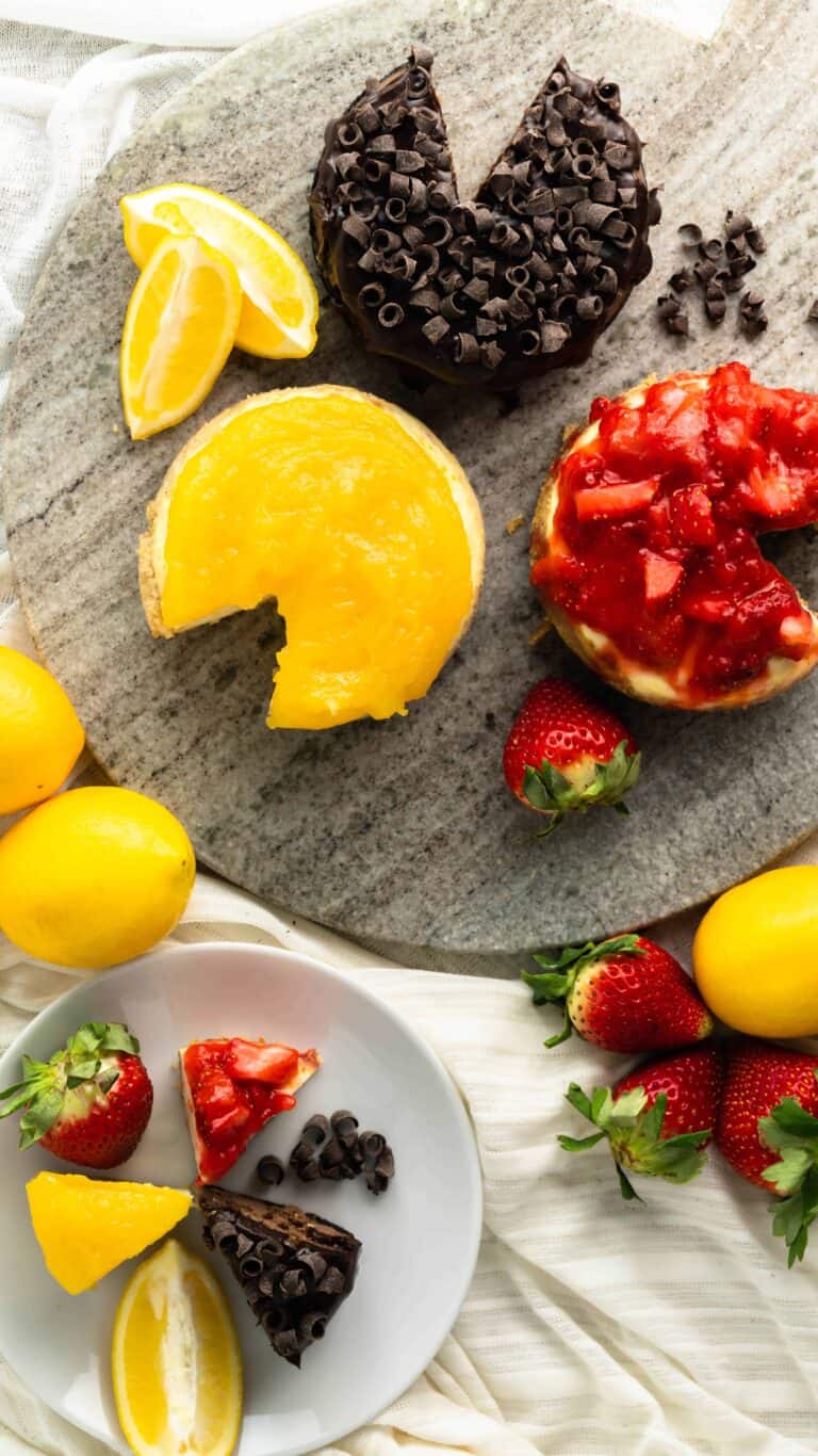 Instant Pot Mini Cheesecakes