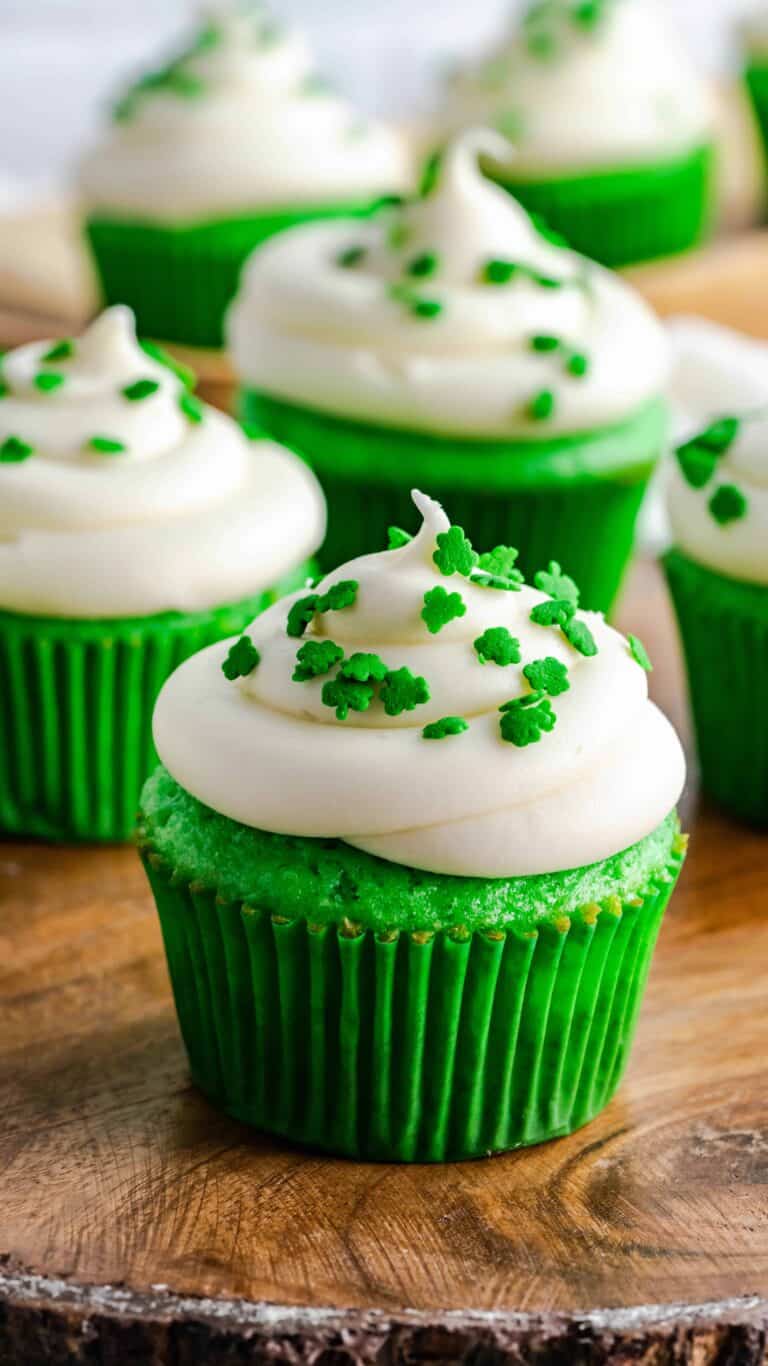 Green Velvet Cupcakes