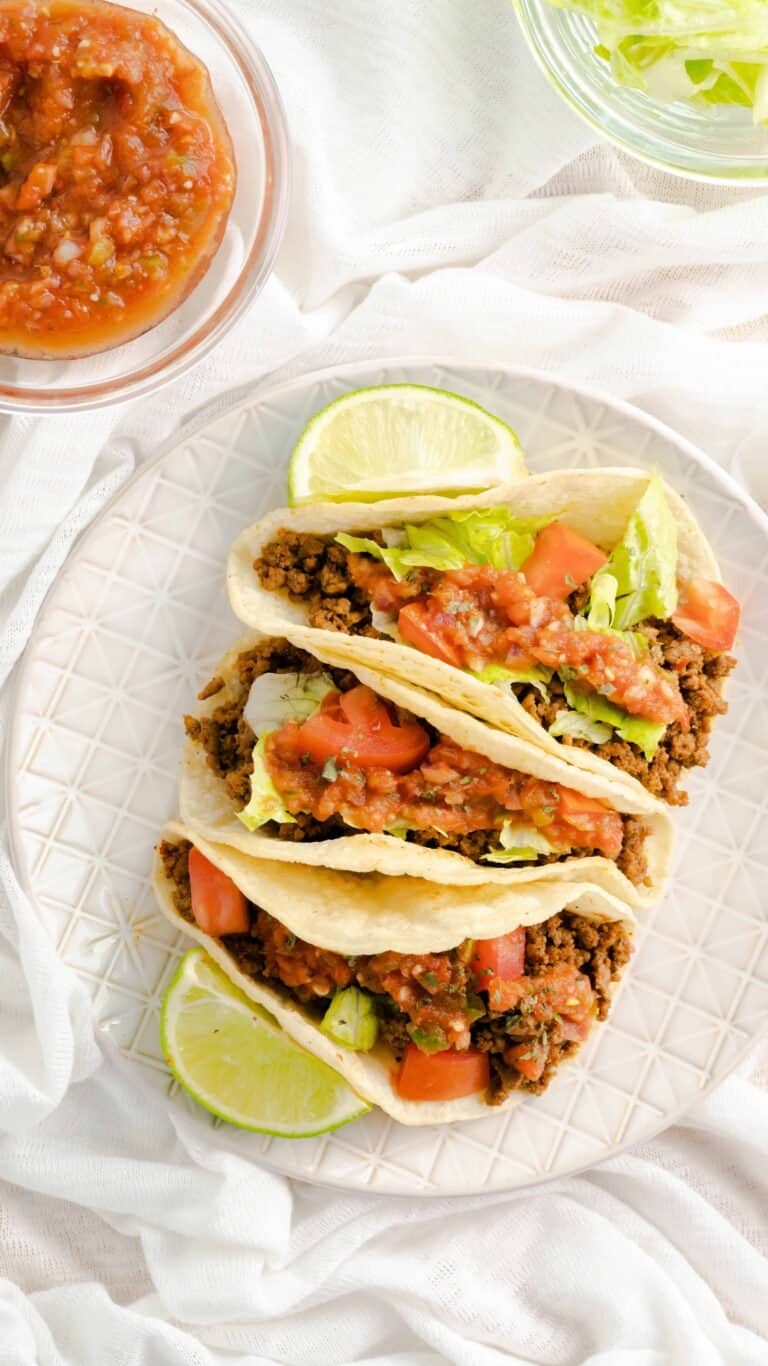 Restaurant Style Ground Beef Tacos