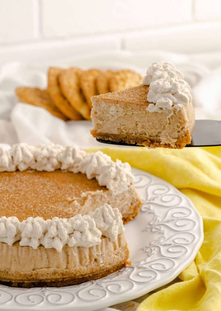 Instant Pot Snickerdoodle Cheesecake