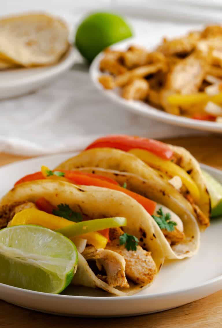 Pressure Cooker Chicken Fajitas