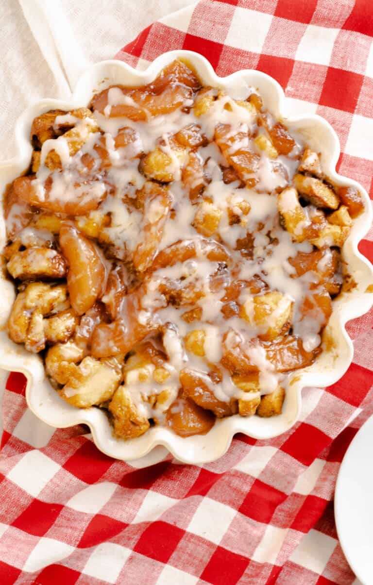 Apple Cinnamon Roll Bake.