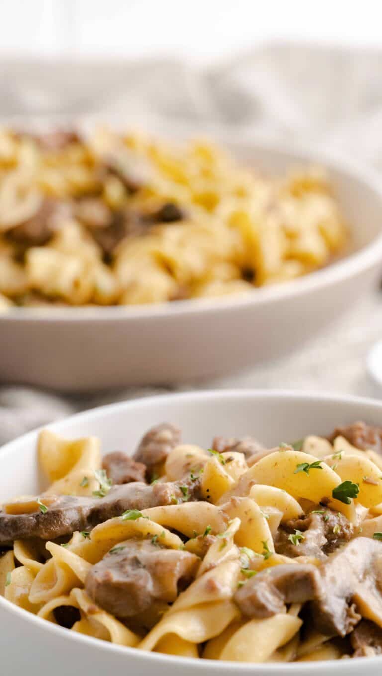 Instant Pot Beef Stroganoff