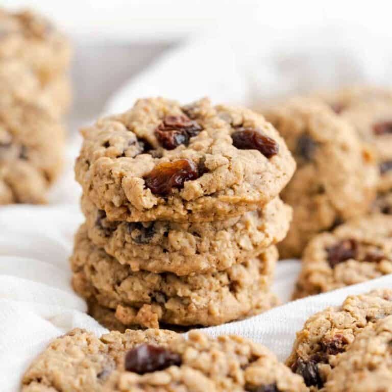 Oatmeal Raisin Cookies featured image.