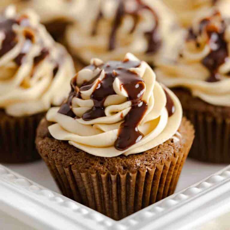 Chocolate Gingerbread Cupcakes