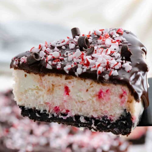 Instant Pot Peppermint Cheesecake featured image.