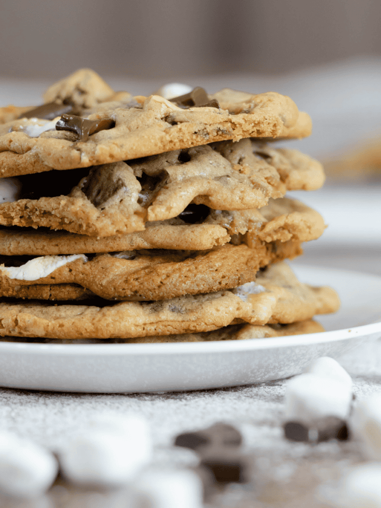 Chocolate Chunk Marshmallow Cookies