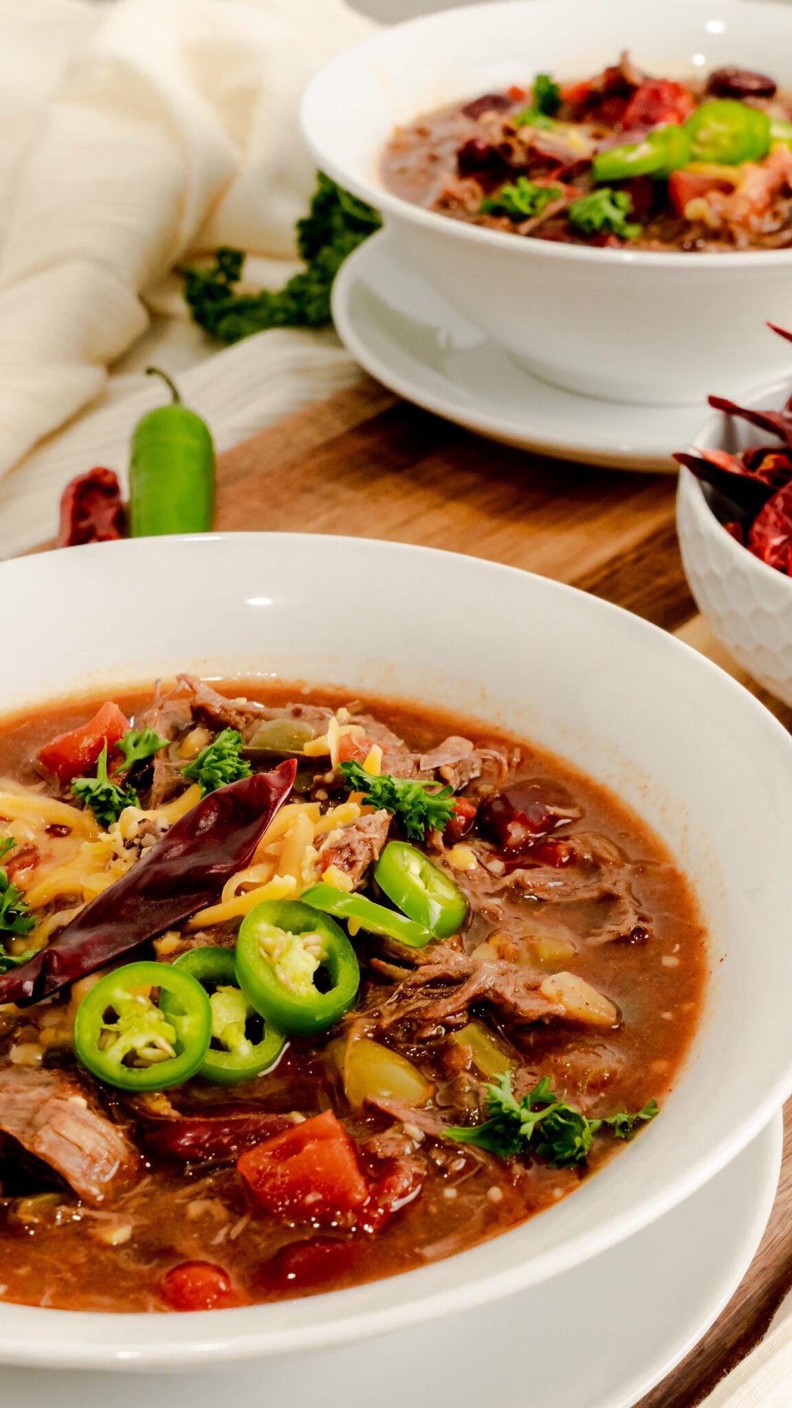 Instant Pot Spicy Venison Chili Mama Needs Cake®