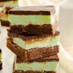 Mint Chocolate Brownies featured image.