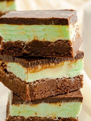 Mint Chocolate Brownies featured image.
