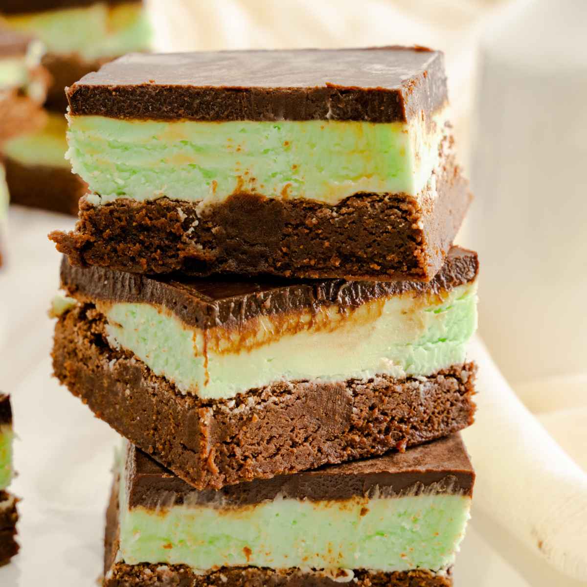 Mint Chocolate Brownies featured image.