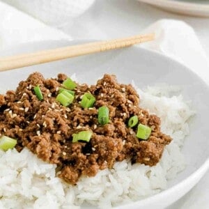 Instant Pot Korean Beef featured image.