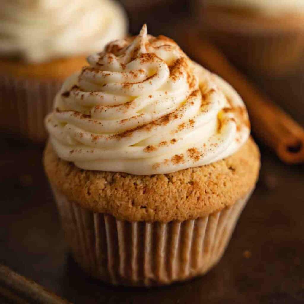 Spice Cupcakes with Cream Cheese Frosting featured image.