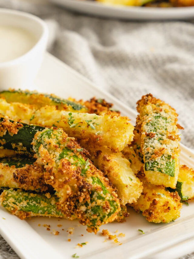 Air Fryer Zucchini Fries Story