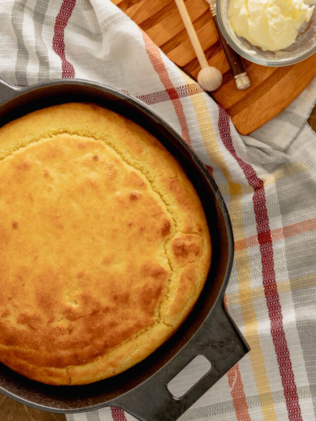 Skillet Buttermilk Cornbread Story