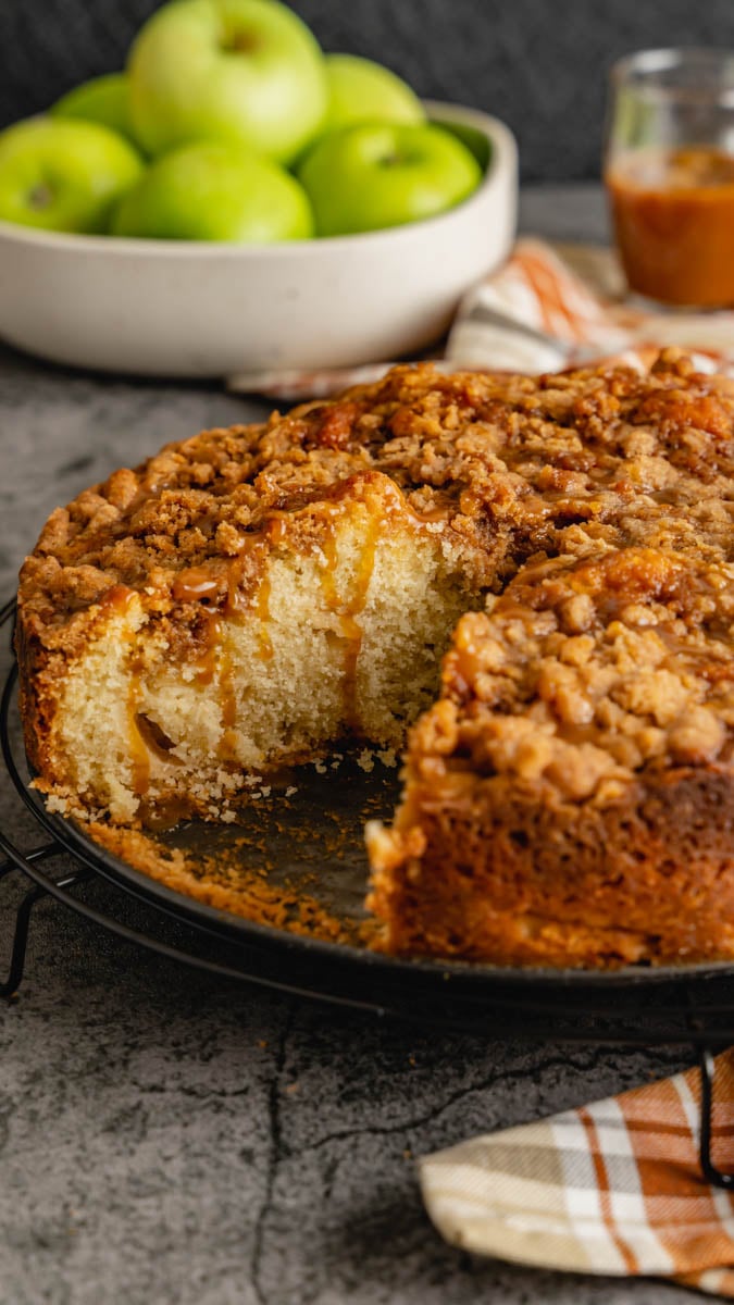 Caramel Apple Coffee Cake Mama Needs Cake®