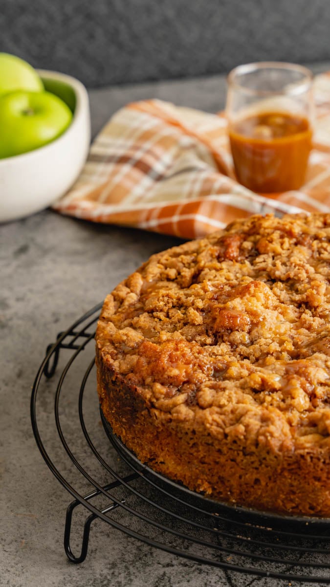 Caramel Apple Coffee Cake Mama Needs Cake