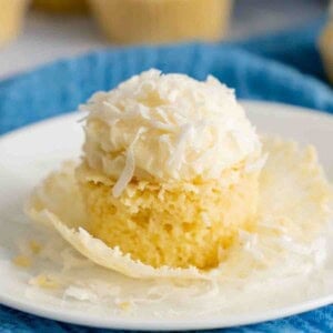 Coconut Cupcakes featured image.