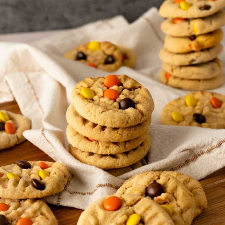 Reese's Pieces Peanut Butter Cookies