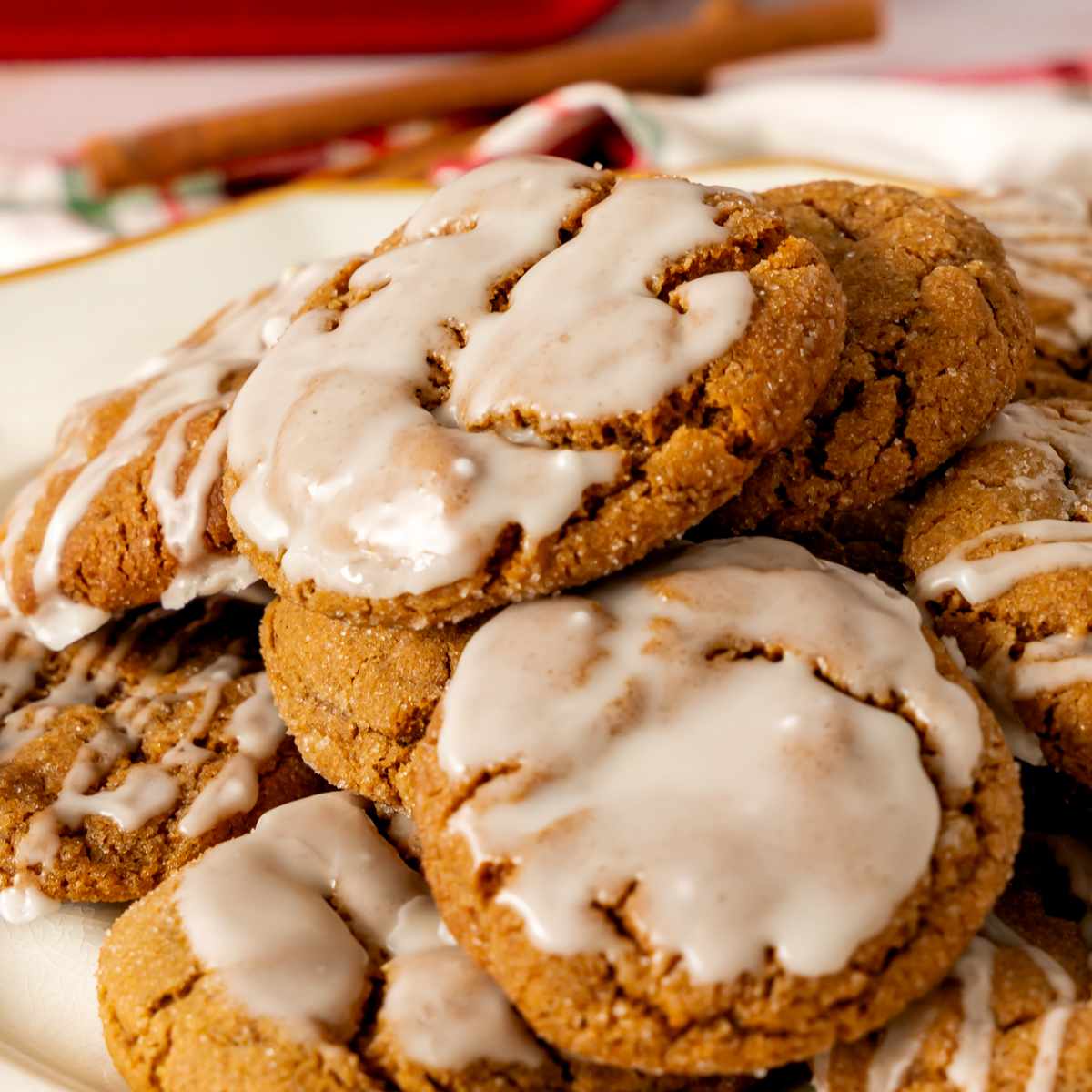 Spice Cookies with Rum Glaze Mama Needs Cake®