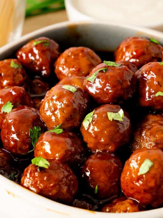Instant Pot Grape Jelly Meatballs Mama Needs Cake®