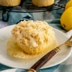 Lemon muffins featured image.