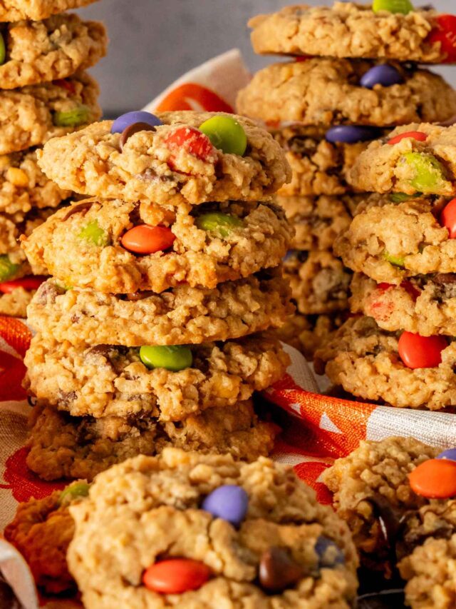 Chewy Halloween Monster Cookies Recipe Story